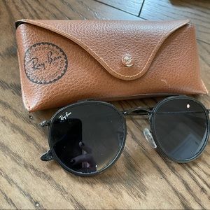 Ray Ban Round Double Bridge Sunglasses